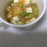 離乳食後期☆白菜と豆腐の野菜スープ(*^^*)